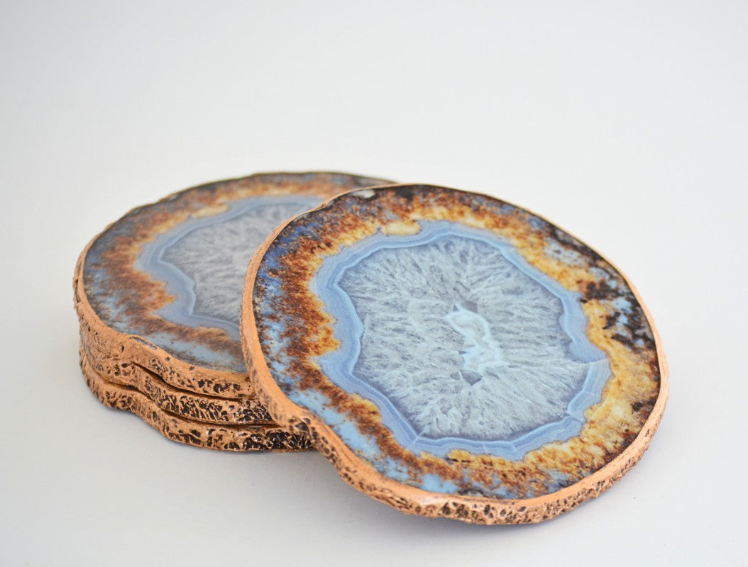 mineral coaster, set of 4
