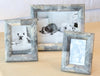 chunky bone grey picture frame collection