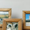 pine and silver light picture frame collection