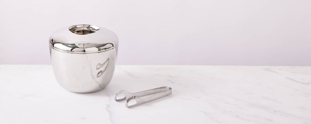 sky ice bucket with tongs