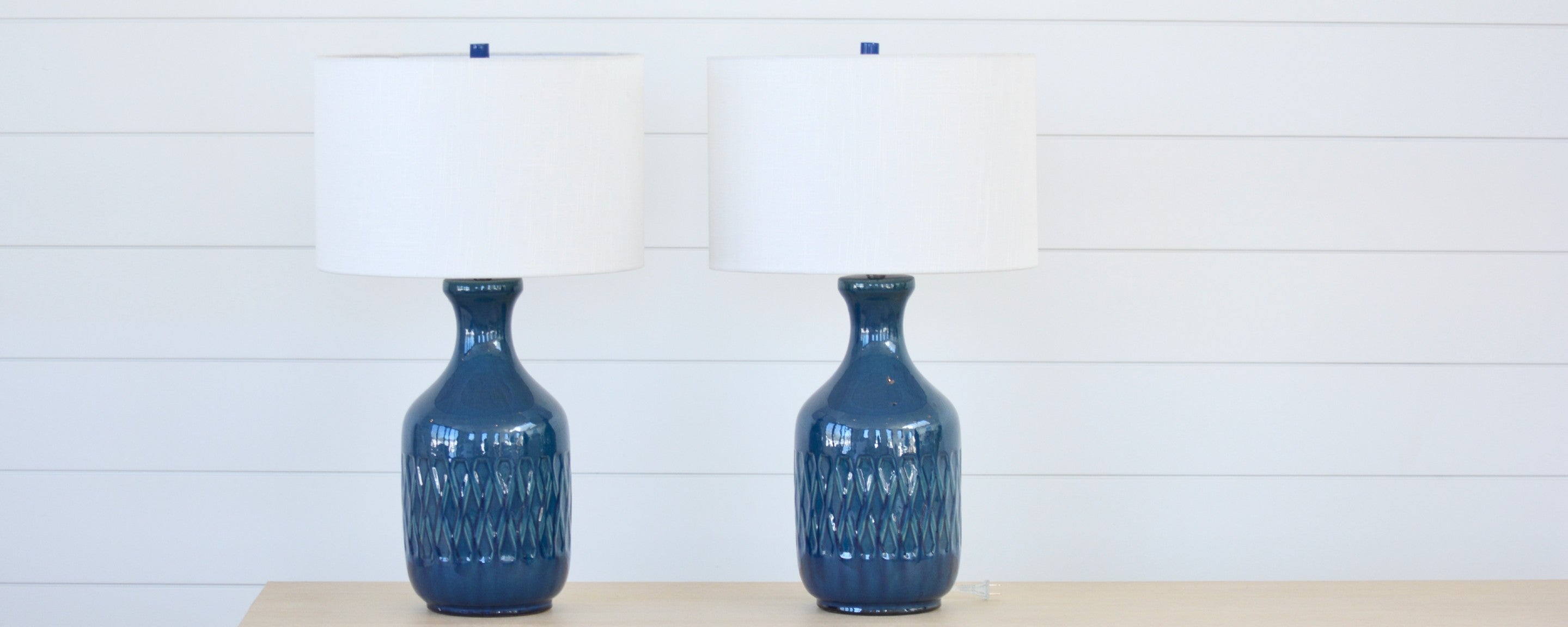 blue point table lamp