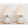 pair of round sandgate table lamps