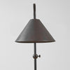 metal floor lamp
