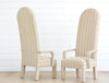 vintage pair of highback chairs