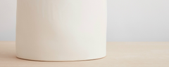 dune white table lamp